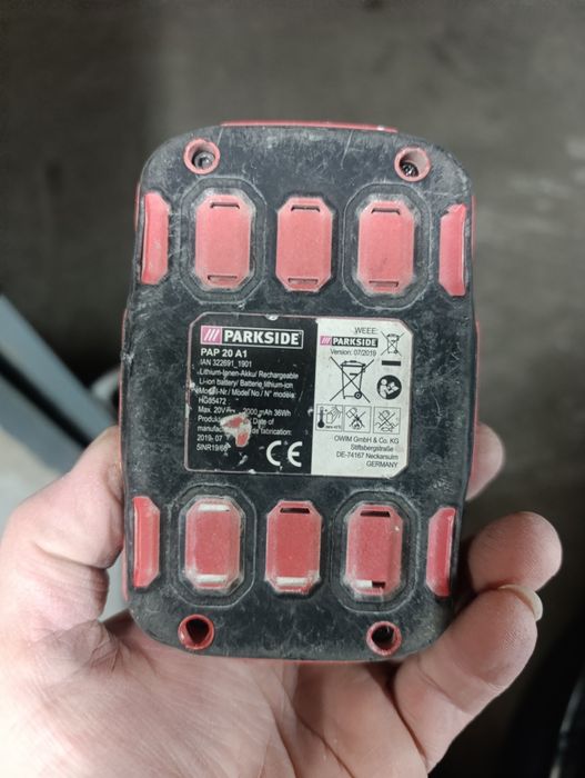 Батерии парксайд