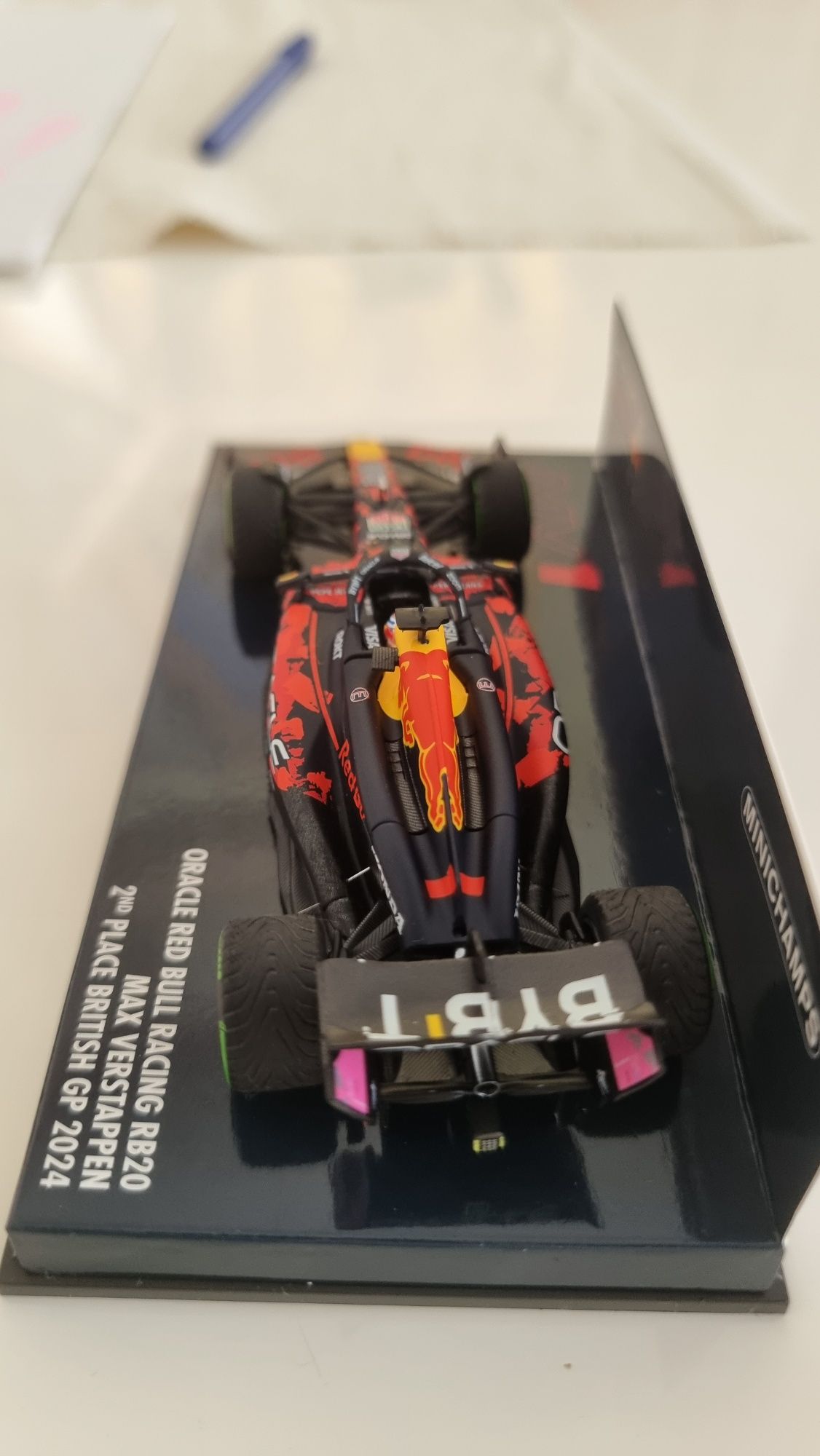 Red bull rb20 British gp special livery Max Verstappen