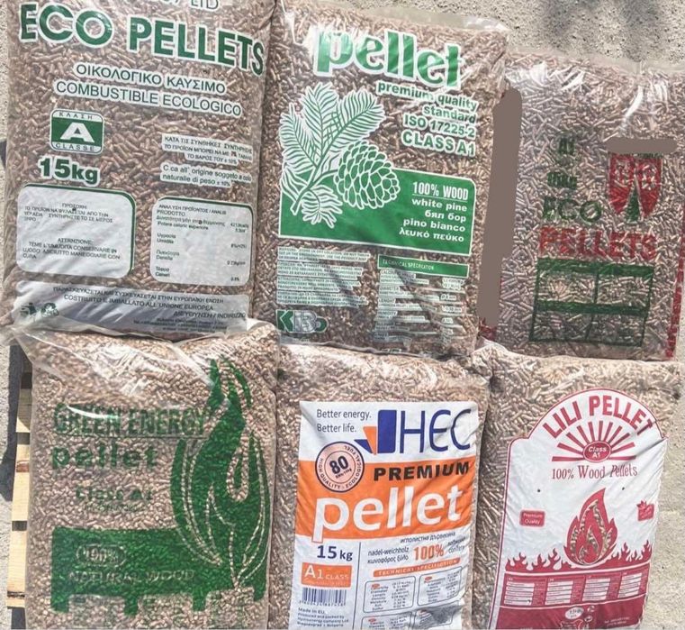 Висококачествени пелети с ВКЛЮЧЕН ТРАНСПОРТ!