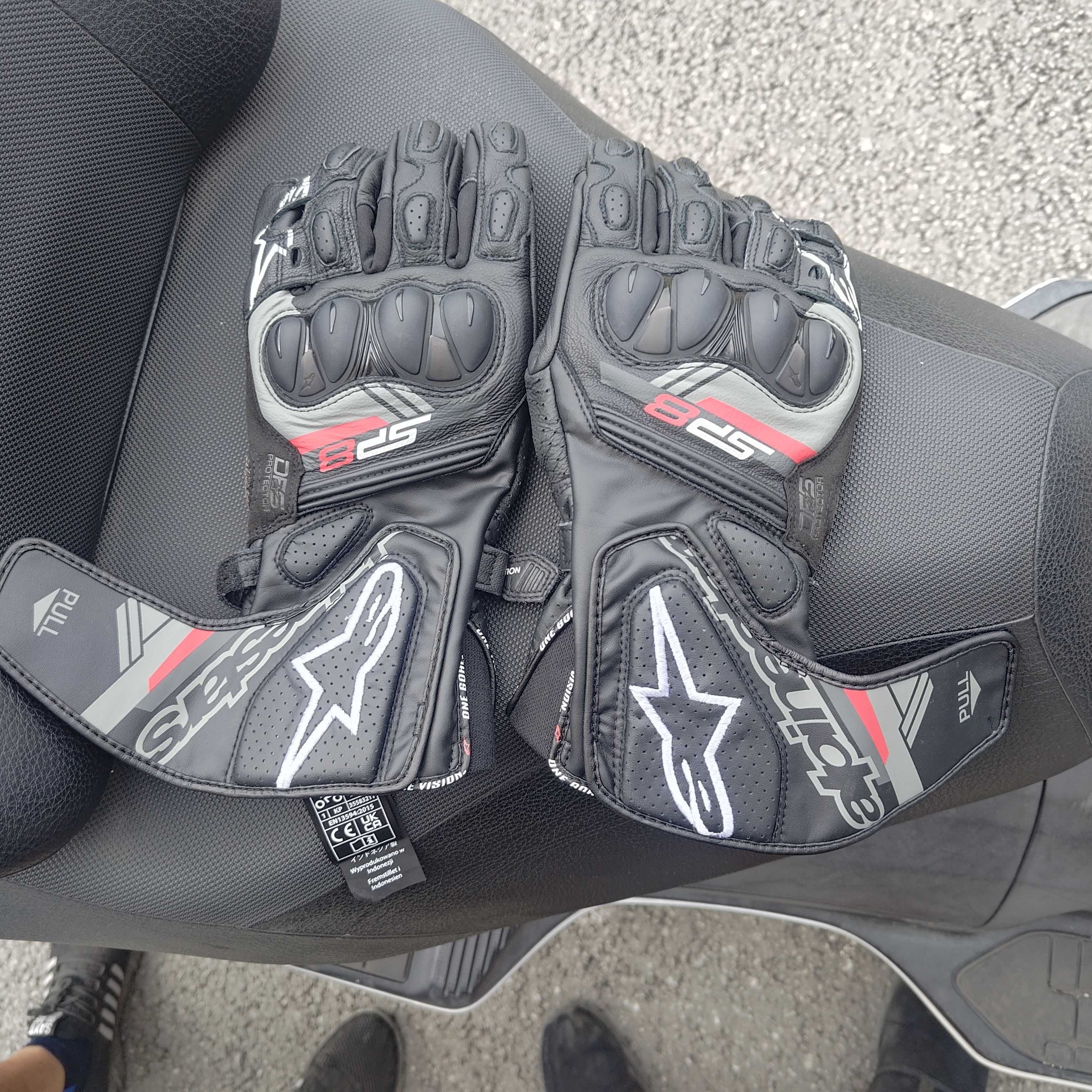 Кожени ръкавици Alpinestars
