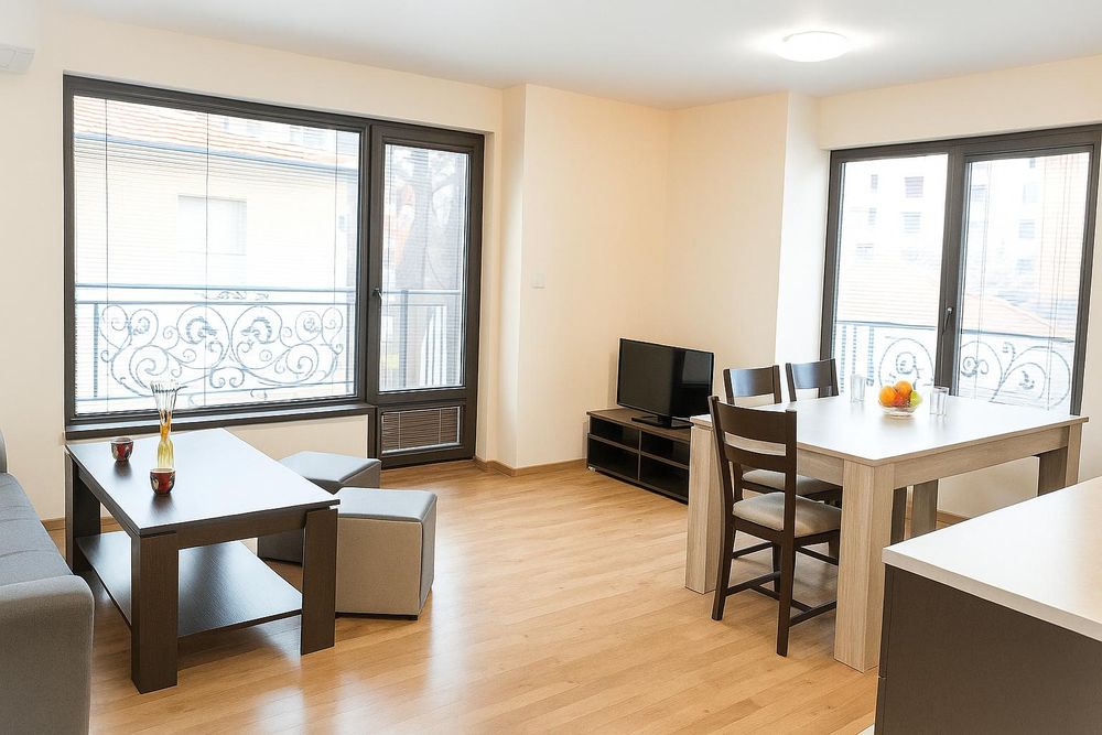 Двустаен апартамент под наем в жк. Младежки хълм