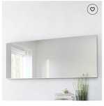 Голямо Огледало Ikea с иноксова рамка