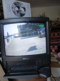 Televizor sport cu videocasetofon incorporat