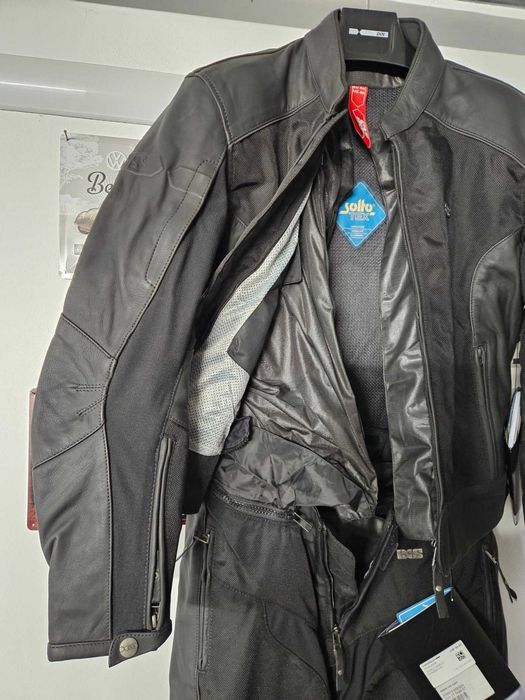 Чисто нов мото екип IXS -(текстил и кожа) , размери: от 50 до 56