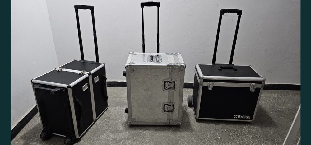 Troller server transport aparatura cabluri rack casse valiza geanta