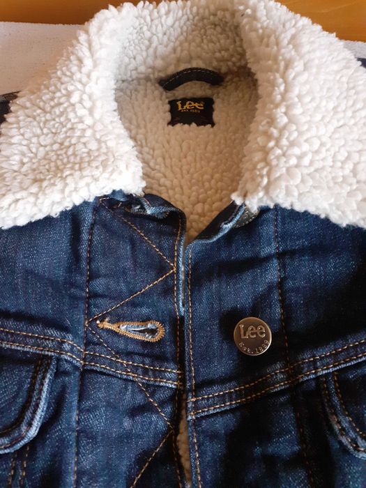 Дънково яке с каракул - Lee, размер XS