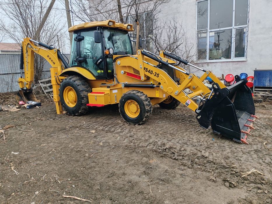 Экскаватор Поргузчик 3в1 в пакете!