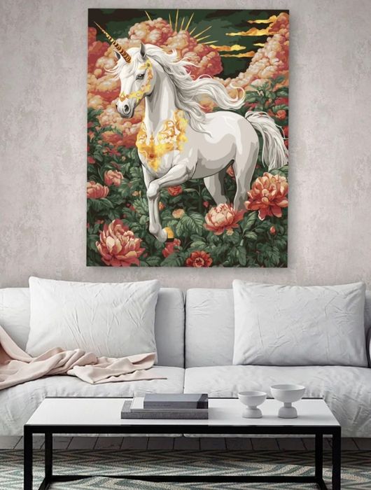 Картина по номерам "Единорог" 40×50 см.