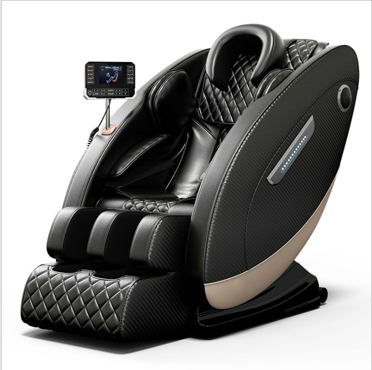 Многофункционален, професионален масажен стол с екран отчитащ всички п