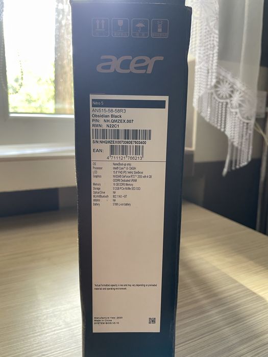 Vand/Schimb Laptop Gaming Acer Nitro 5