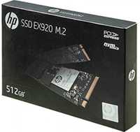 SSD HP EX920, 512GB, PCIe Gen3 x4 NVMe M.2 2280 nou in blister sigilat