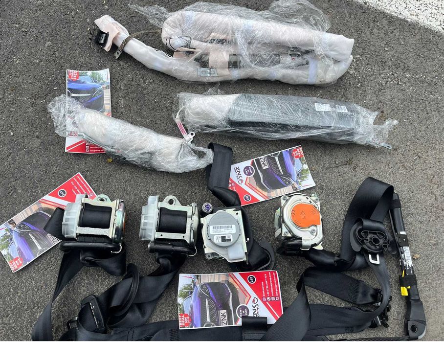 VW Caddy 2k7 set centuri de siguranta - kit airbag cortina / scaun