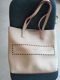 Дамска чанта с къси и дълги дръжки