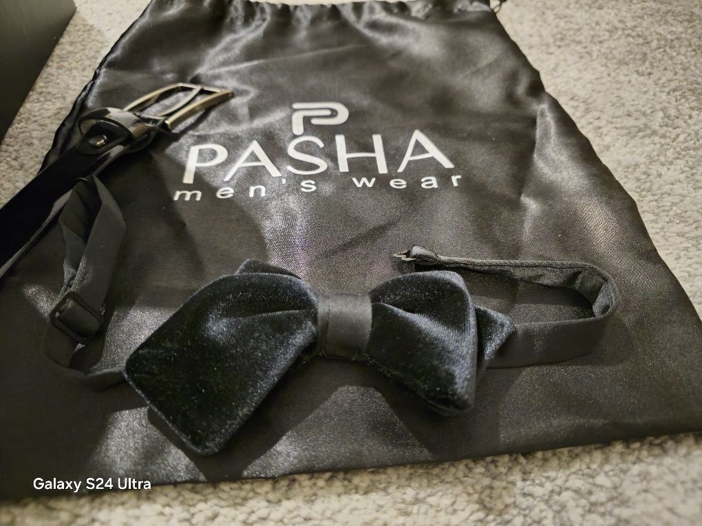 Pantofi, curea, papion pasha
