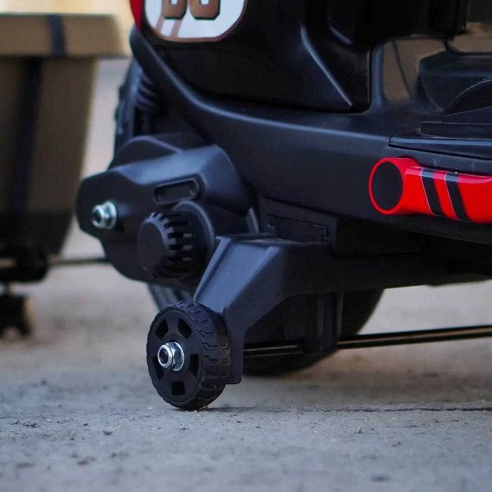 Scuter electric cu remorca, telecomanda Kinderauto BJBTK3 70W 6V black