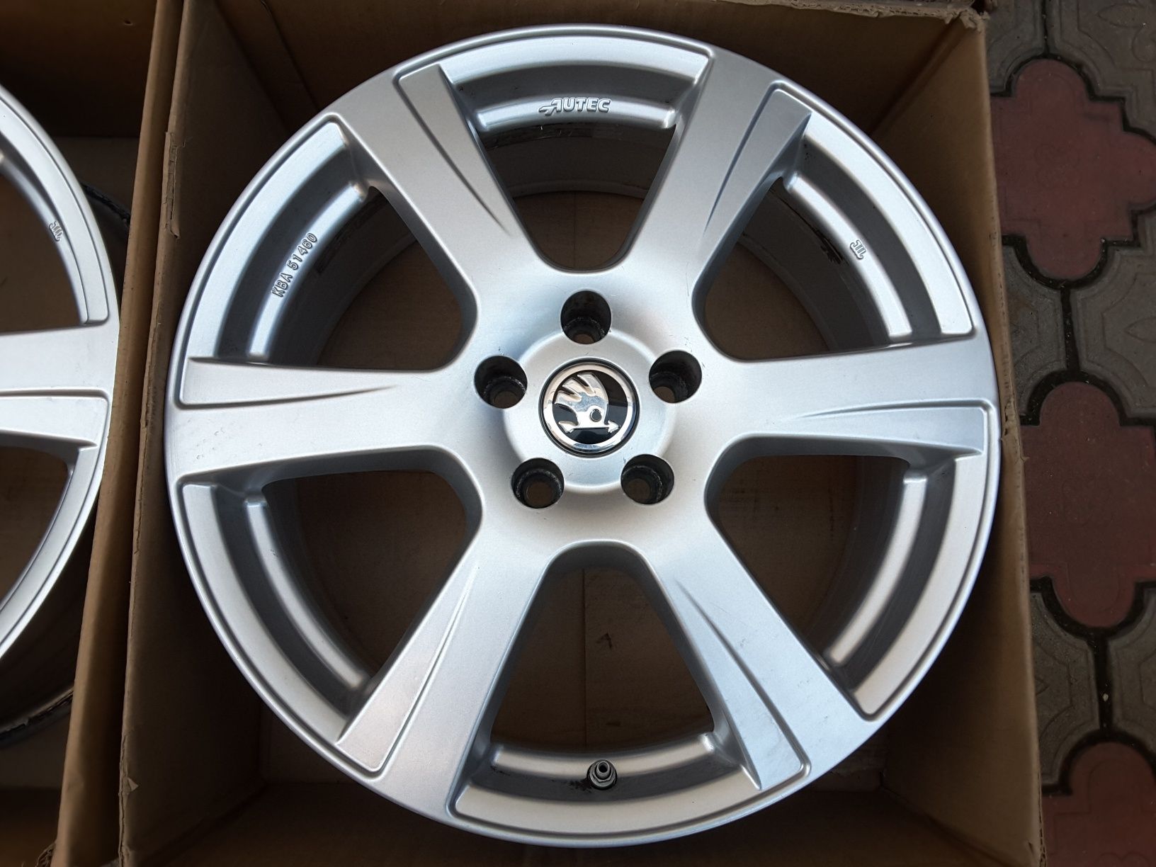 jante aliaj 18; 5x112; Skoda Kodiaq, Karoq, Superb, Octavia Scout