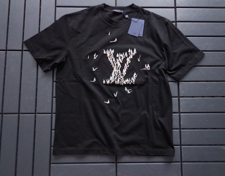 Мъжка тениска Louis Vuitton Embroidered Cotton t-shirt