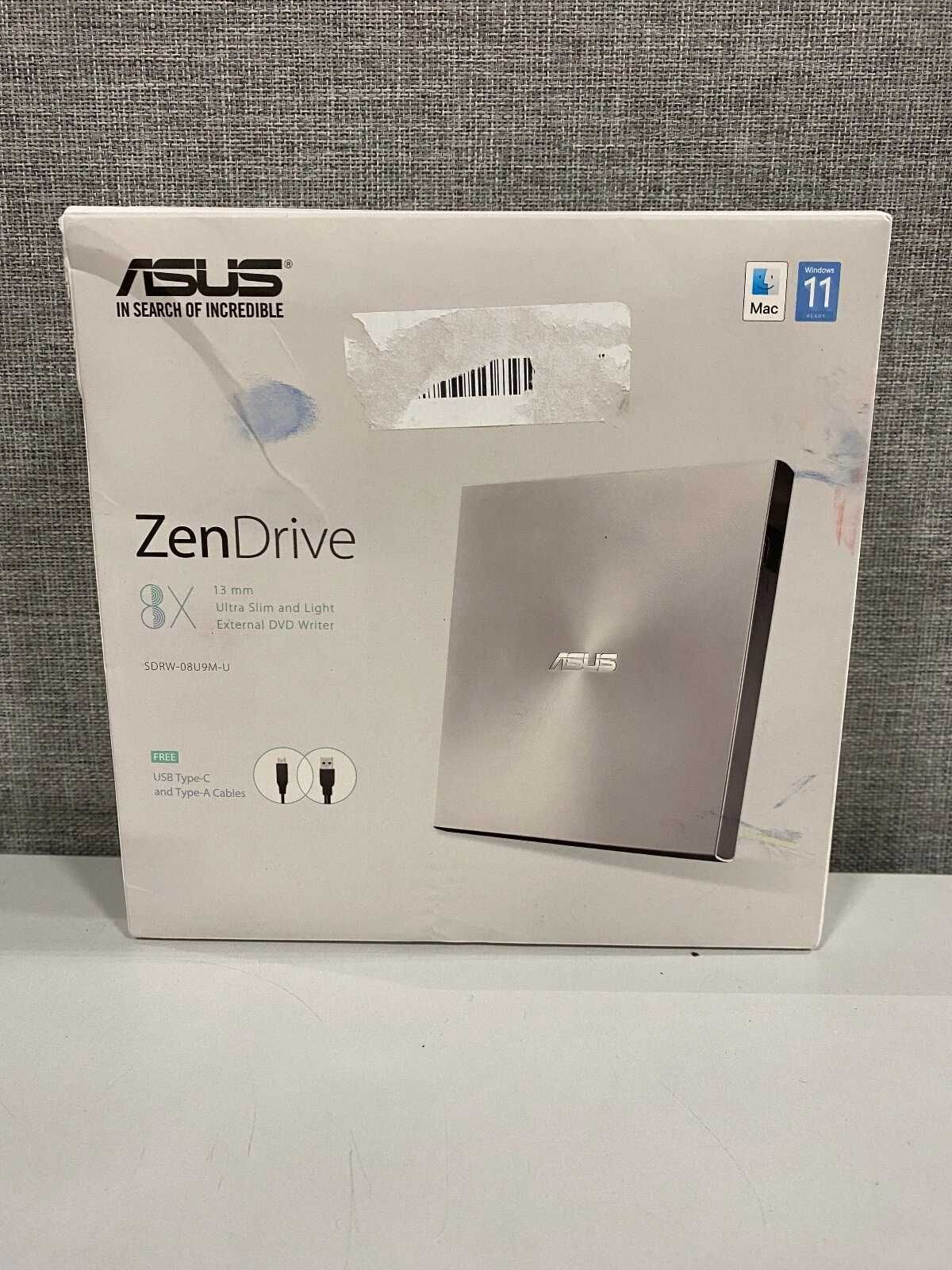 DVD-RW extern ASUS ZenDrive U9M SDRW-08U9M-U Nou