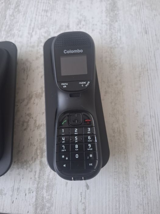 Telefon fix portabil din 2 bucăți