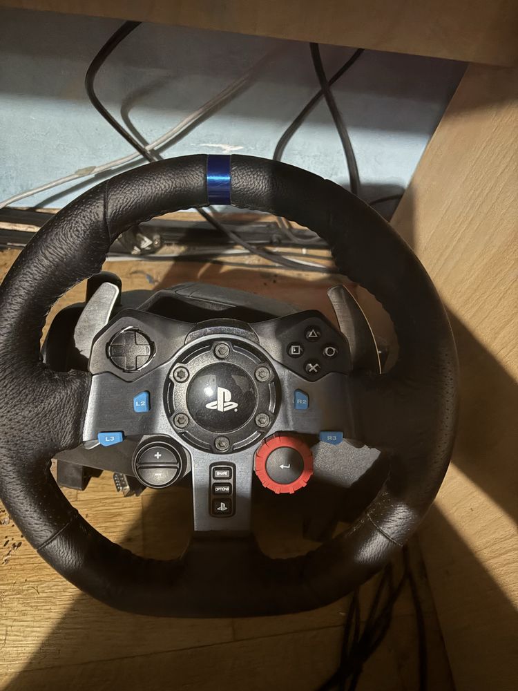Logitech g29 + скоростен лост