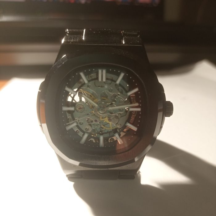 Автоматичен мъжки часовник тип скелетон