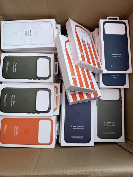 Iphone 17, 17 pro, 17 pro max techwoven, silicone, crossbody strap