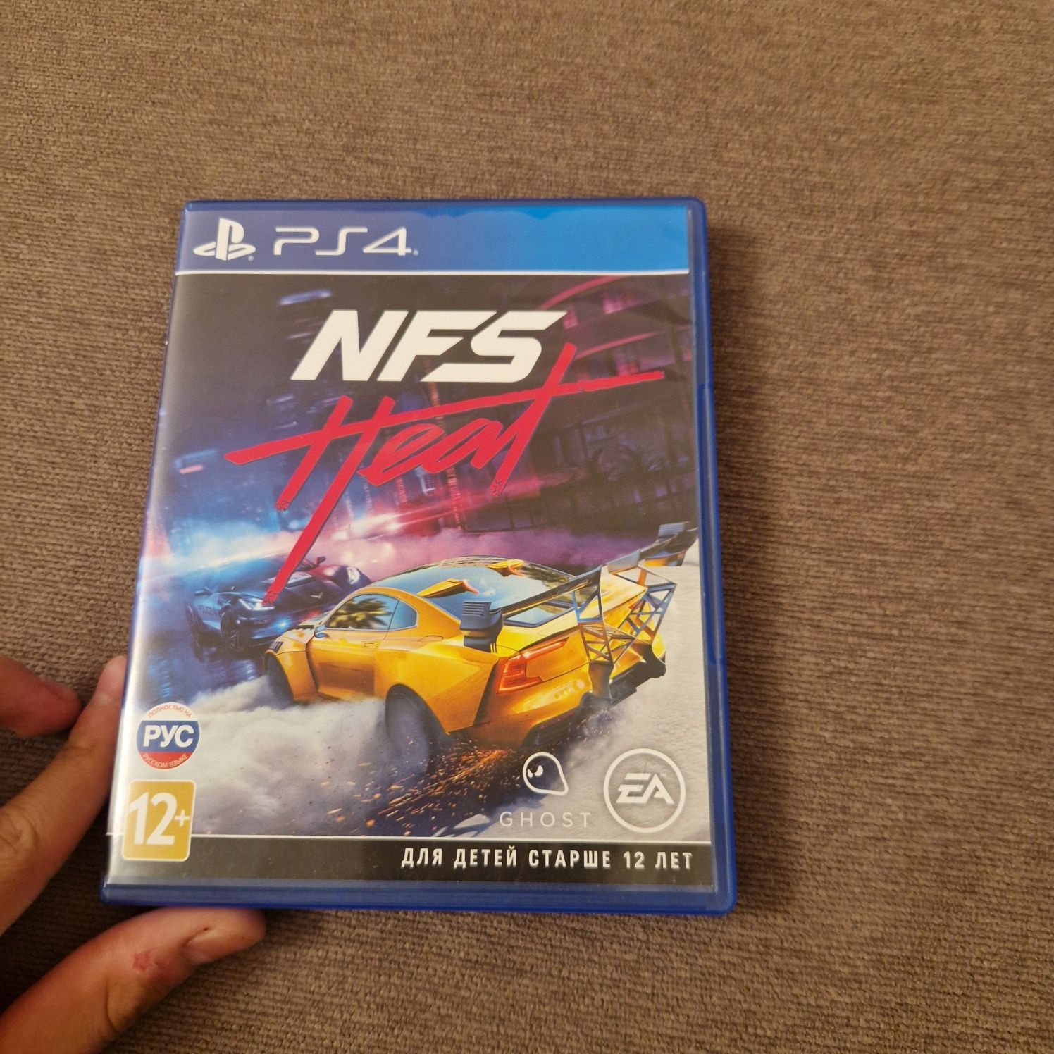Диск,need for speed heat для PS4