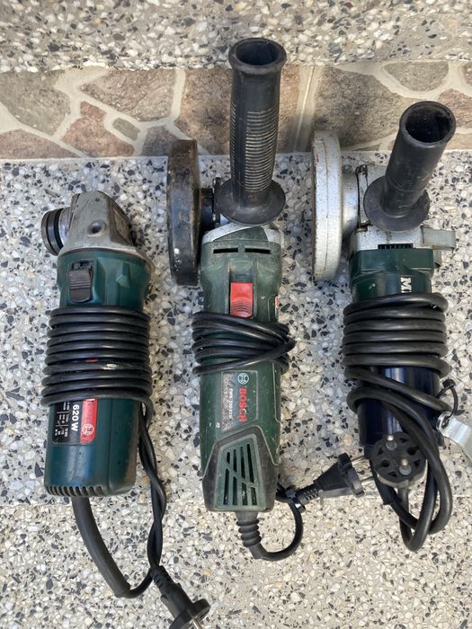 Оригинални малки ъглошлайфи Bosch Metabo