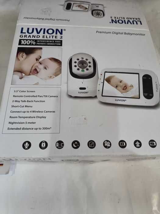 Monitor supraveghere Luvion Grand Elite 2/baby monitor bebeluș