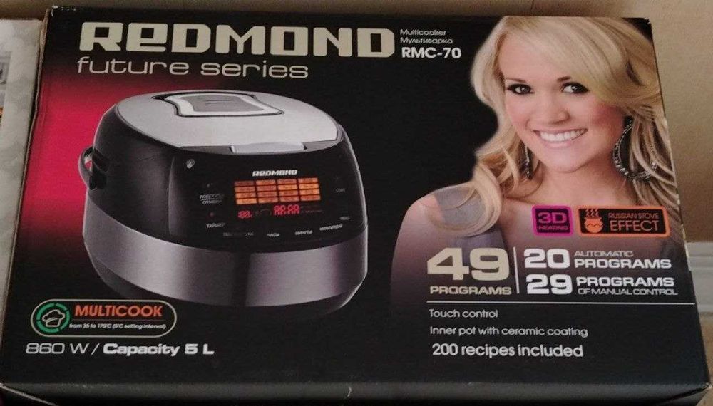 Многофункциональная мультиварка от бренда Redmond