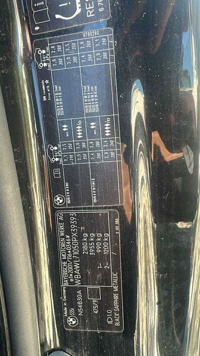 BMW E93 335i N54b30a 306hp На части