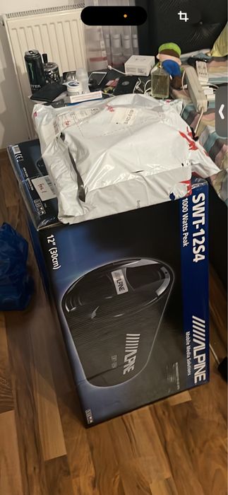 Vand subwoofer alpine