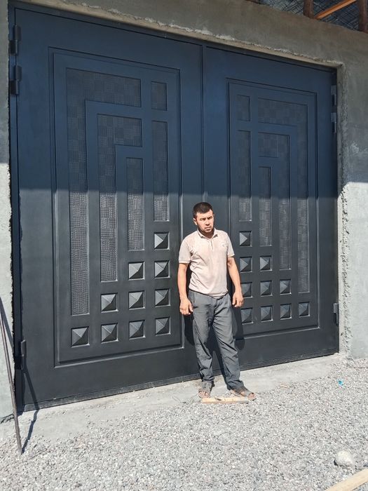 Darvoza temir  rishotka kazirok naves