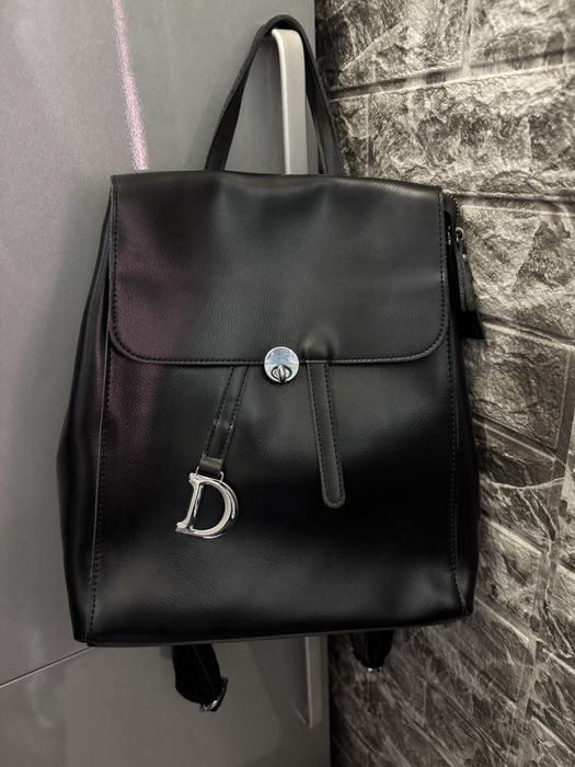 Сумка-рюкзак, кожа