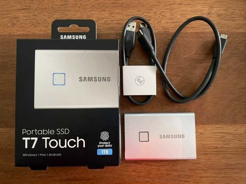 Samsung T7 Touch внешний SSD 1TB