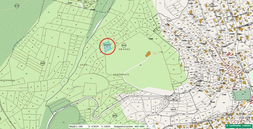 Парцел София в с. Кокаляне, местност "Бяла нива"