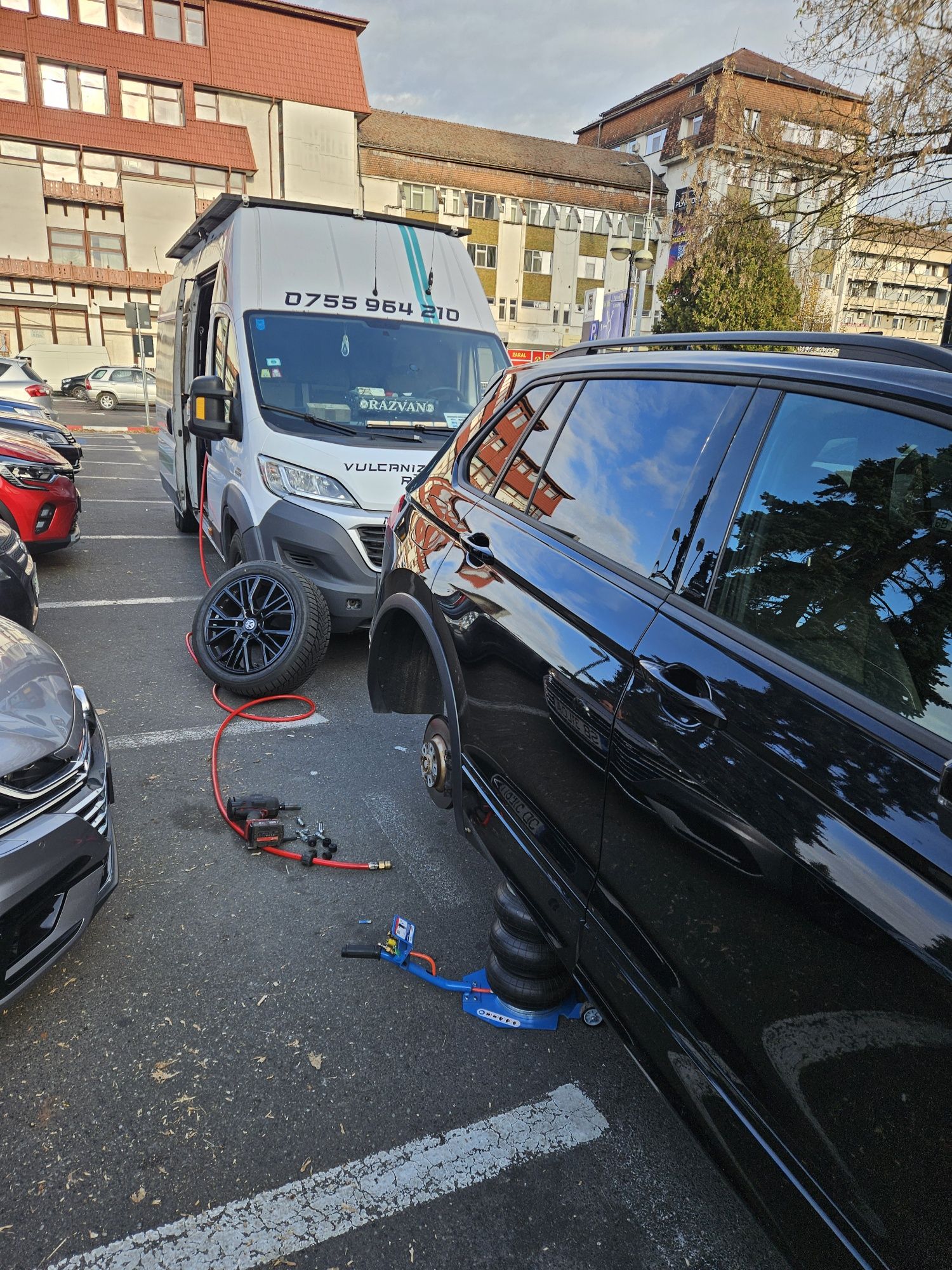 Vulcanizare mobilă non stop