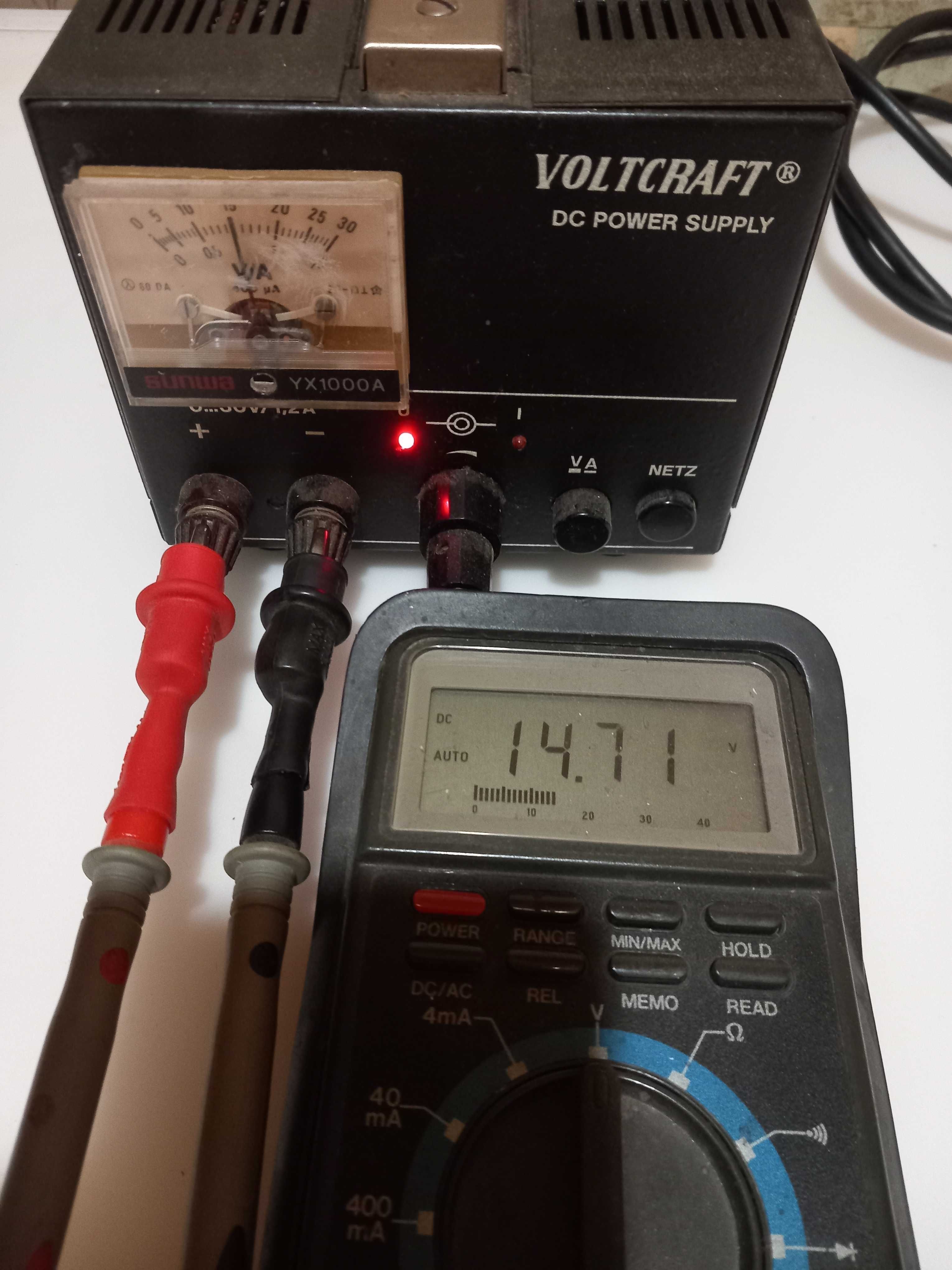 Лабораторно захранване Voltcraft 0-30V 1.2A