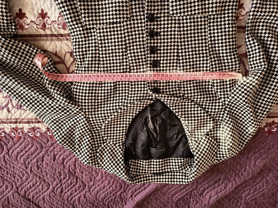 Sacou dama  in carouri Oui