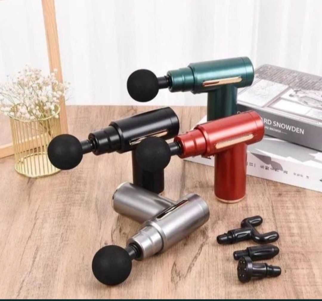 Электрический беспроводной массажер 4.1 Massager Gun