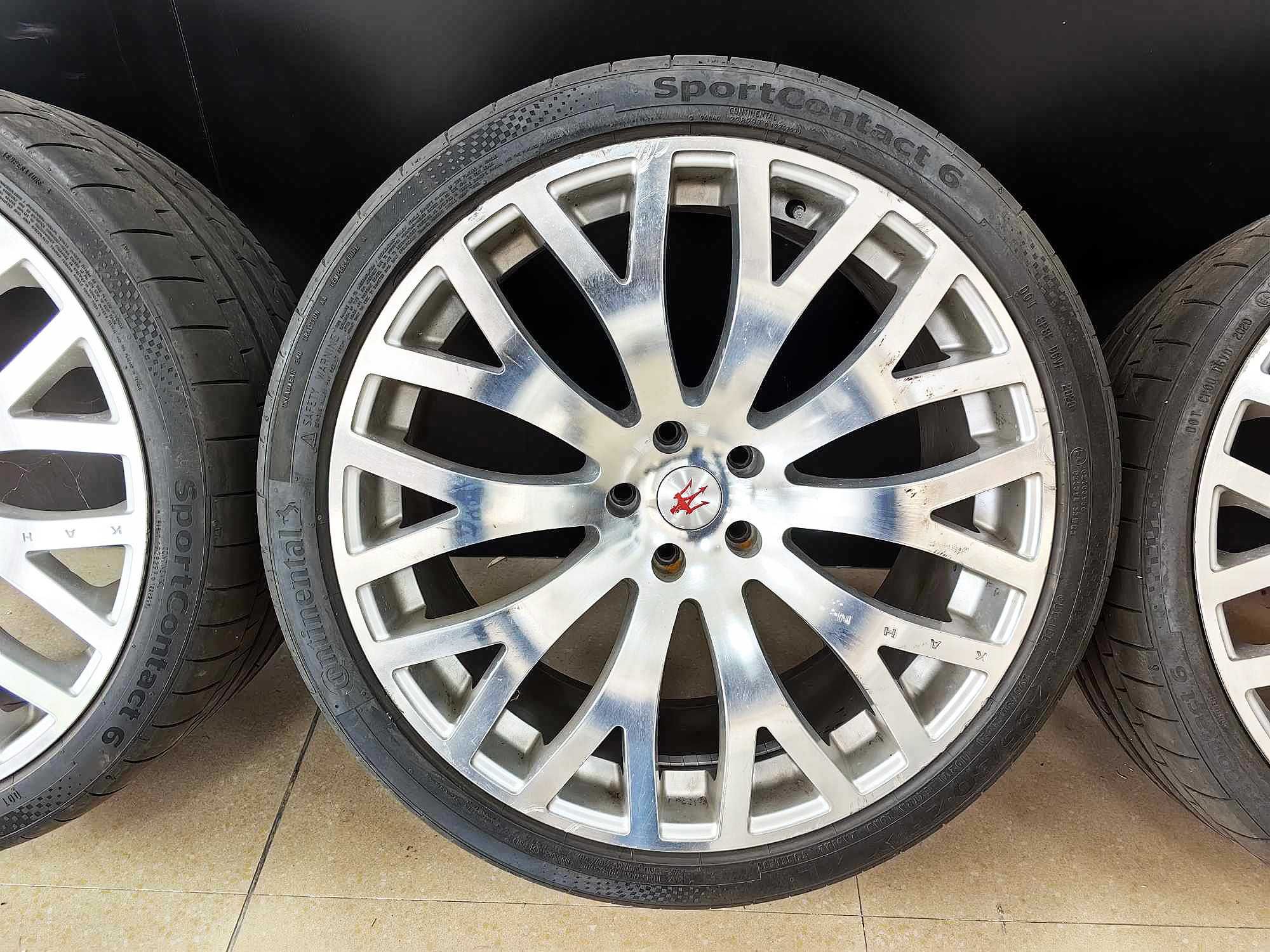 Maserati Kahn джанти 21 инча спорт пакет 9.5J 10.5J с гуми 5х114.3