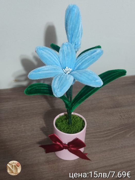 Ръчно изработени цветя!!!