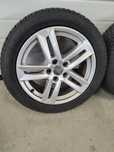 Set jante aliaj OEM pentru audi A4 B9 anv iarna Dunlop 225 50 17 6mm