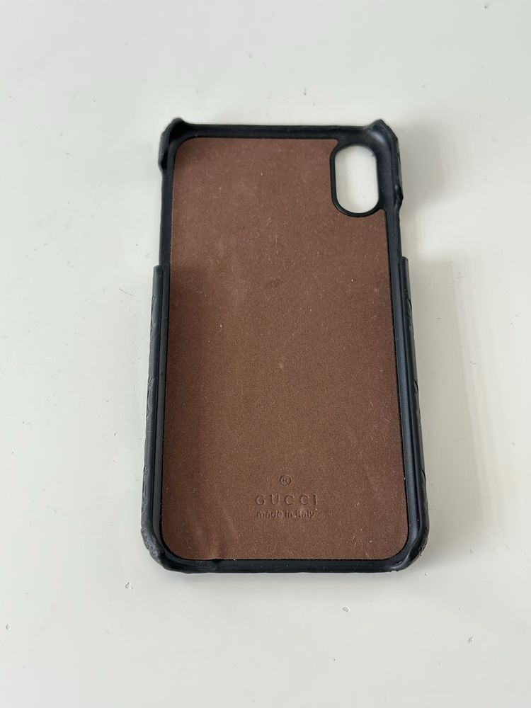 Husa GUCCI iPhone XR Piele Originala