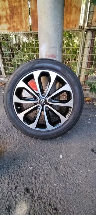 Roti echipate cu pneuri de vara Nissan Xtrail Qashqai Renault Kadjarl