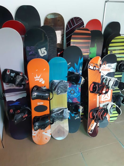 Placa snowboard placi cu legaturi si boots Burton Nitro Salomon