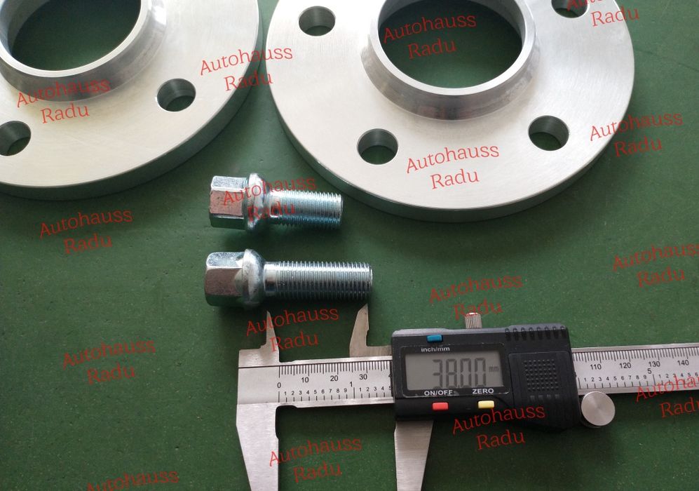 Flanșe Distantiere Audi 11 mm cu prezoane Calitate Premium și Garanție