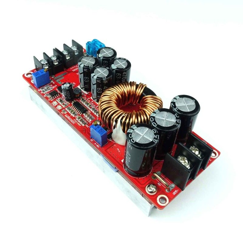 20A 1200W Повишаващ преобразувател 8-60V / 12-80V