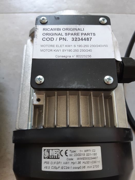 Motor betoniera Imer Syntesi pentru diferite marimi