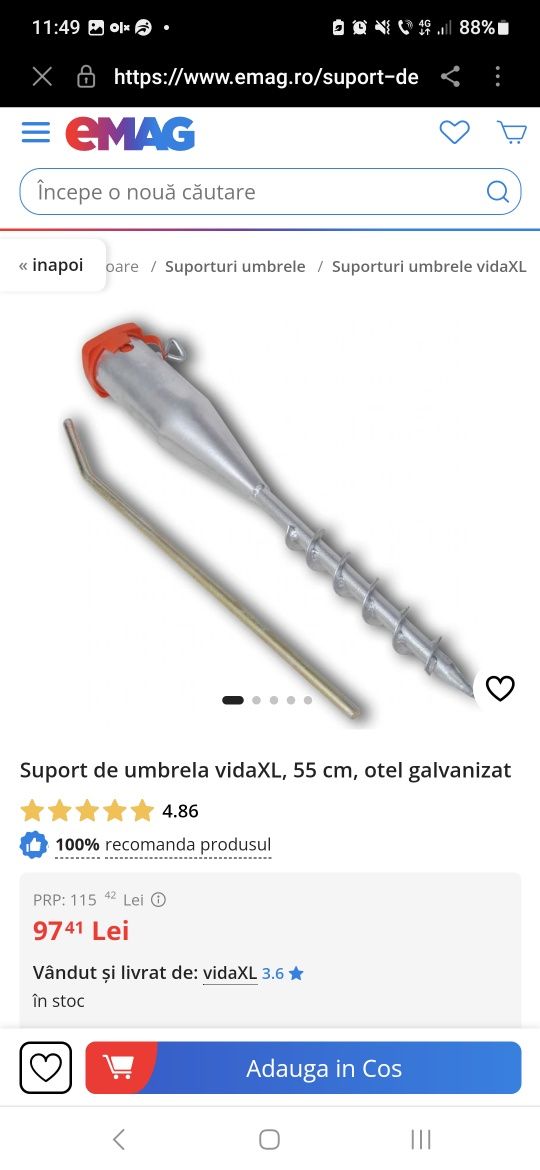 Suport de umbrela